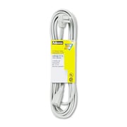 FELLOWES 15 ft. 1 Outlet Gray Extension Cord 99596